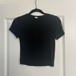 Wilfred Black Crop Top